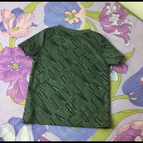 NWOT Puma 2 Pz Set  Toddler Puma Print Tee & Shorts Gery & Orange 18M - Picture 6 of 7